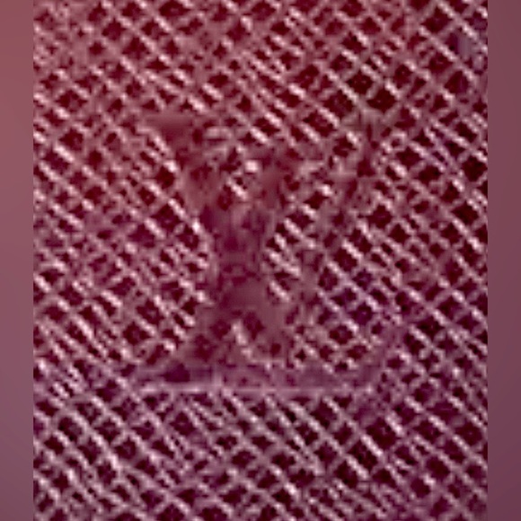 Louis Vuitton Atoll Taiga Large Travel Case Organizer Wallet Burgundy Gold LV - Picture 12 of 15